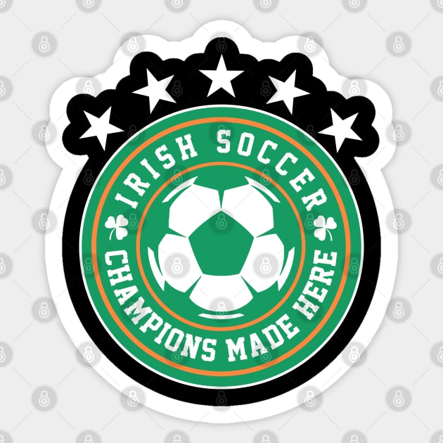 SOCCER IRELAND Sticker by LILNAYSHUNZ